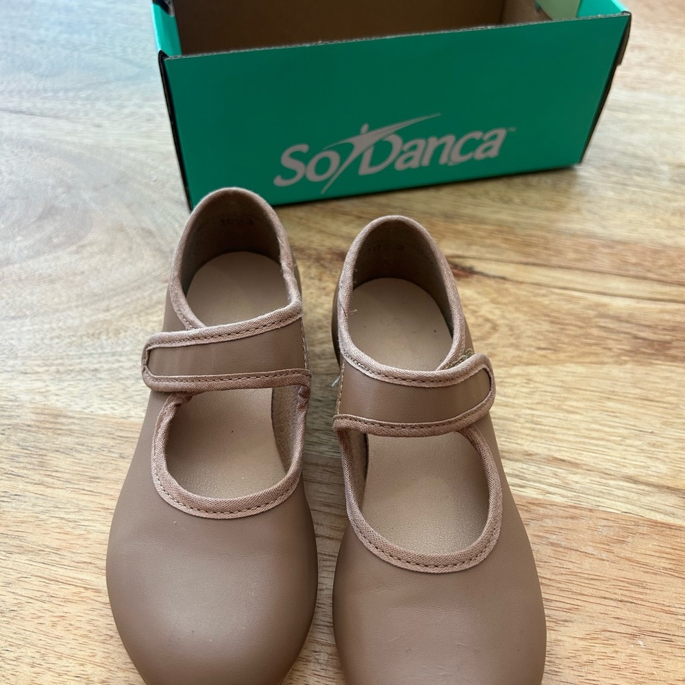 So Danca Kids Caramel Tap Shoes 10.5